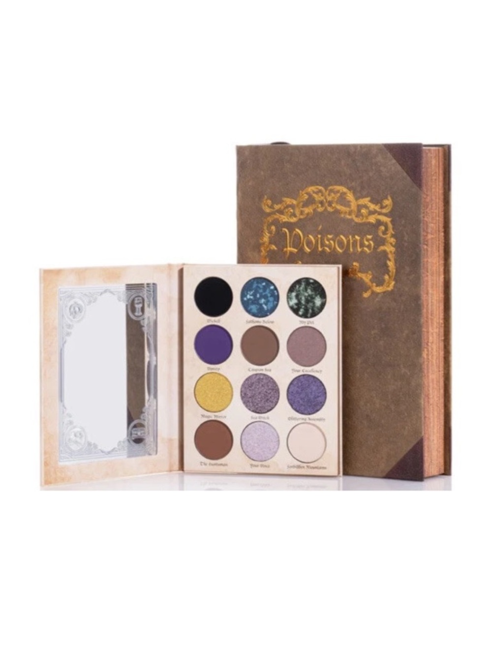 Disney Villains "The Queen's Spell Book" Eyeshadow Palette - Purple/Black